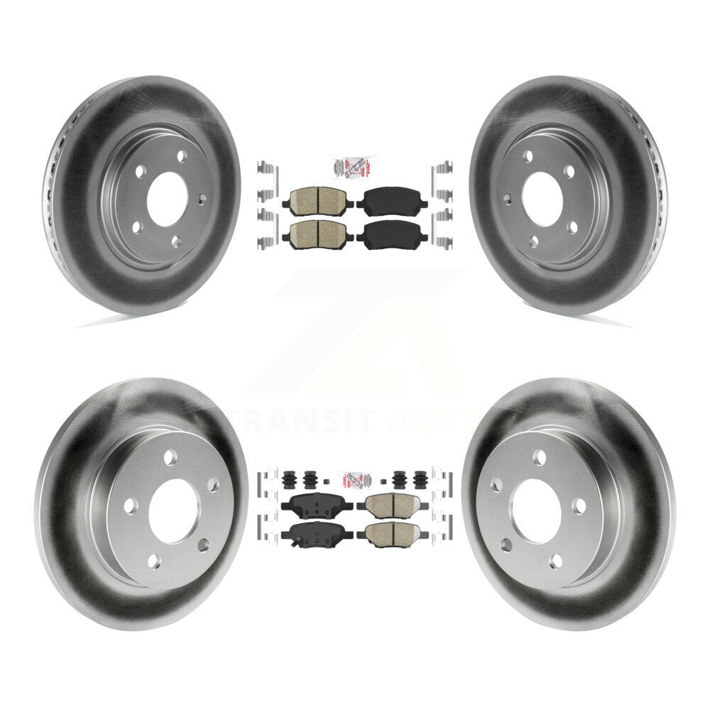 Transit Auto KGA-102698 Disc Brake Kit for 2007-2010 Pontiac G5 - Front and Rear