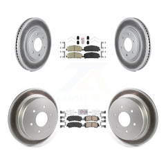 Transit Auto KGA-102701 Disc Brake Kit for 2017-2023 Nissan TITAN - Front and Rear