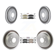 Transit Auto KGA-102702 Disc Brake Kit for 2017-2023 Nissan TITAN - Front and Rear
