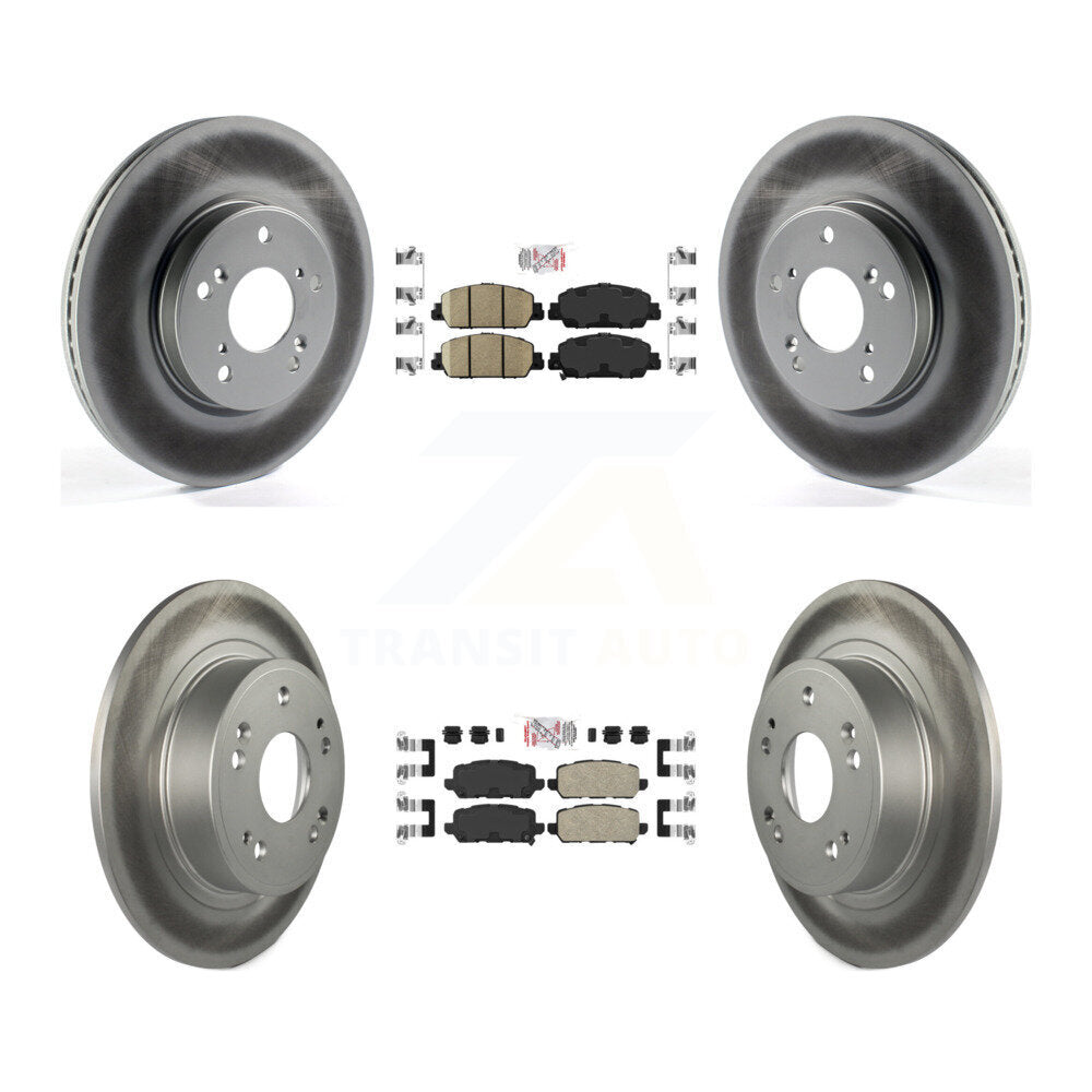 Transit Auto KGA-102704 Disc Brake Kit for 2016-2022 Honda HR-V - Front and Rear