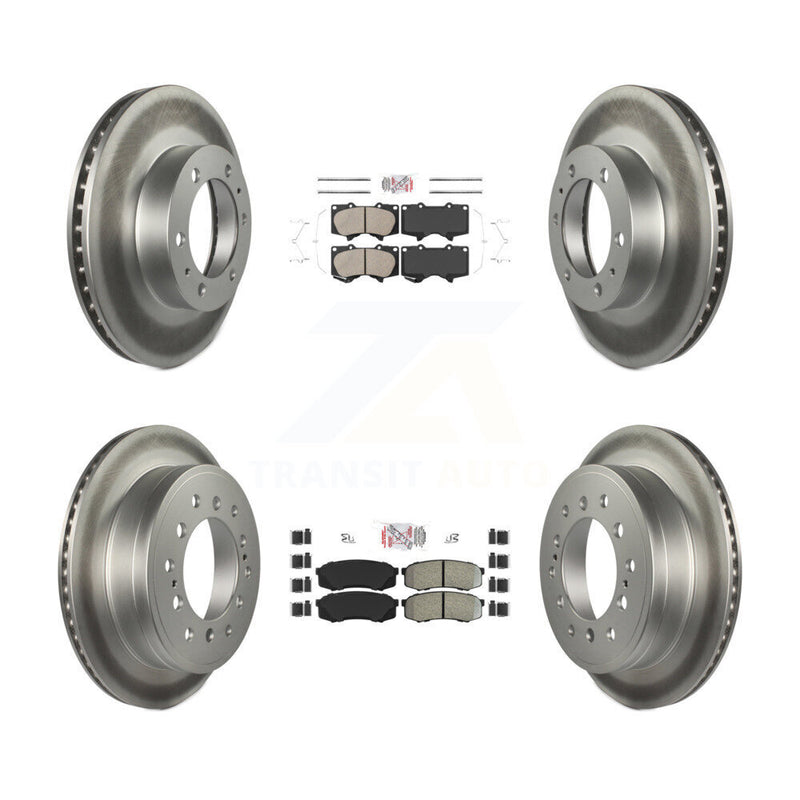 Transit Auto KGA-102708 Disc Brake Kit for 2010-2014 Toyota FJ Cruiser - Front and Rear