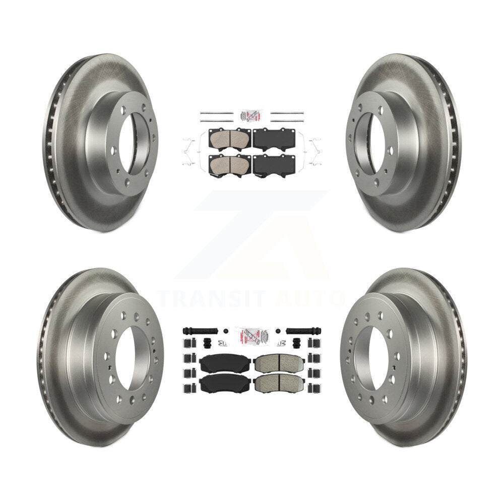 Transit Auto KGA-102710 Disc Brake Kit for 2010-2014 Toyota FJ Cruiser - Front and Rear