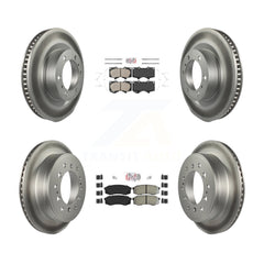 Transit Auto KGA-102712 Disc Brake Kit for 2010-2023 Lexus GX460, Toyota 4Runner - Front and Rear