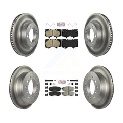 Transit Auto KGA-102713 Disc Brake Kit for 2010-2023 Lexus GX460, Toyota 4Runner - Front and Rear