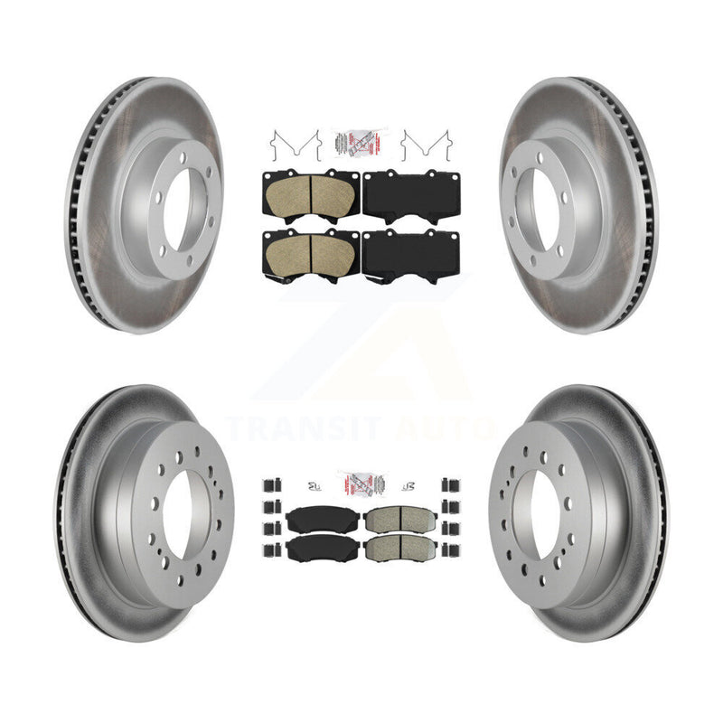 Transit Auto KGA-102715 Disc Brake Kit for 2003-2009 Toyota 4Runner, Lexus GX470 - Front and Rear