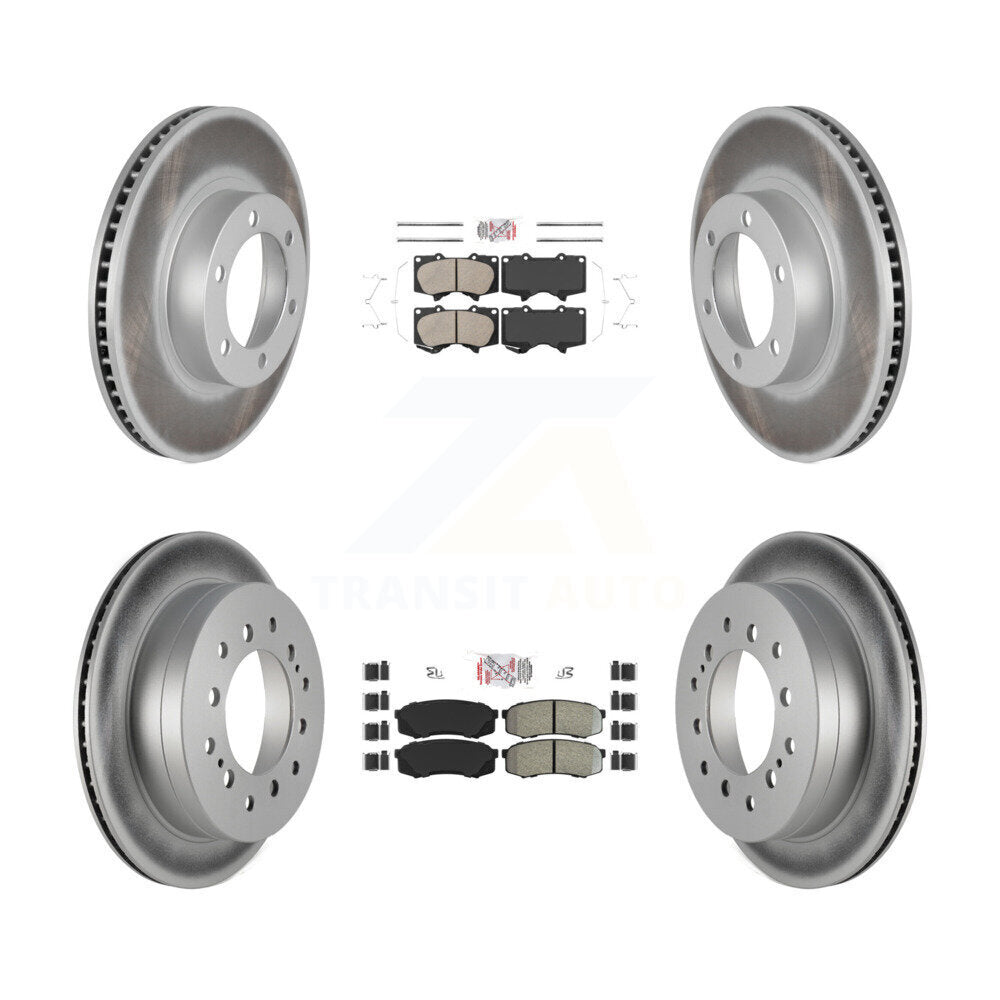 Transit Auto KGA-102716 Disc Brake Kit for 2003-2009 Toyota 4Runner, Lexus GX470 - Front and Rear