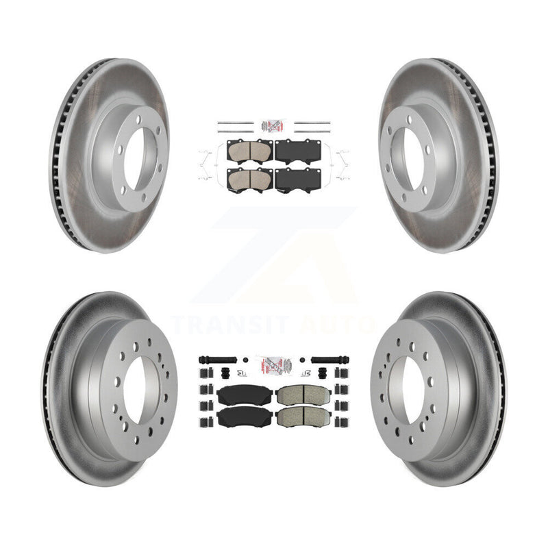 Transit Auto KGA-102718 Disc Brake Kit for 2003-2009 Toyota 4Runner, Lexus GX470 - Front and Rear