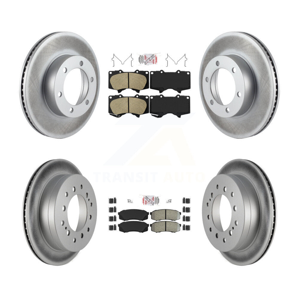 Transit Auto KGA-102719 Disc Brake Kit for 2001-2007 Toyota Sequoia - Front and Rear