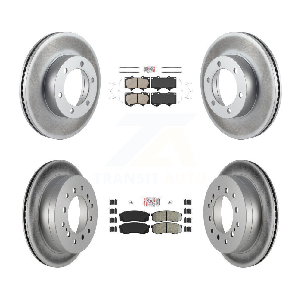 Transit Auto KGA-102720 Disc Brake Kit for 2001-2007 Toyota Sequoia - Front and Rear