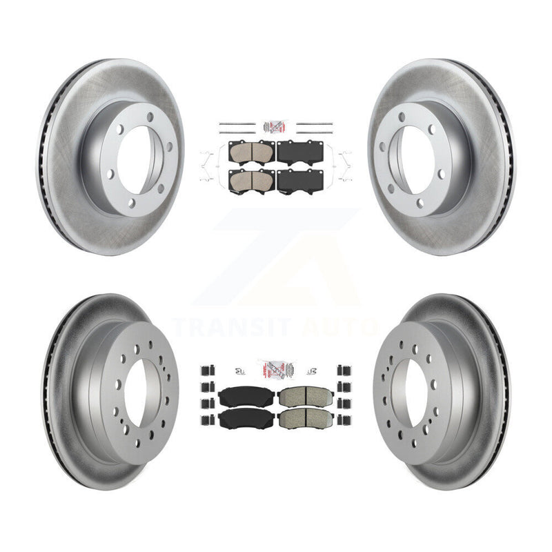 Transit Auto KGA-102720 Disc Brake Kit for 2001-2007 Toyota Sequoia - Front and Rear