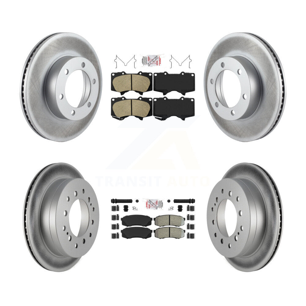 Transit Auto KGA-102721 Disc Brake Kit for 2001-2007 Toyota Sequoia - Front and Rear