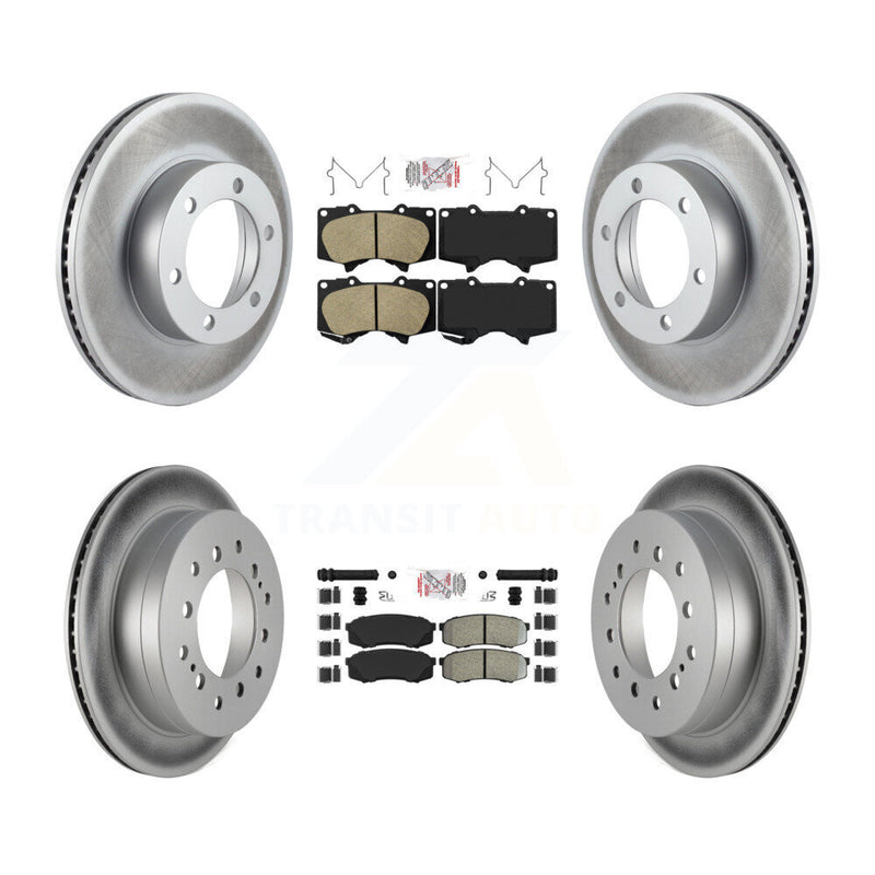 Transit Auto KGA-102721 Disc Brake Kit for 2001-2007 Toyota Sequoia - Front and Rear