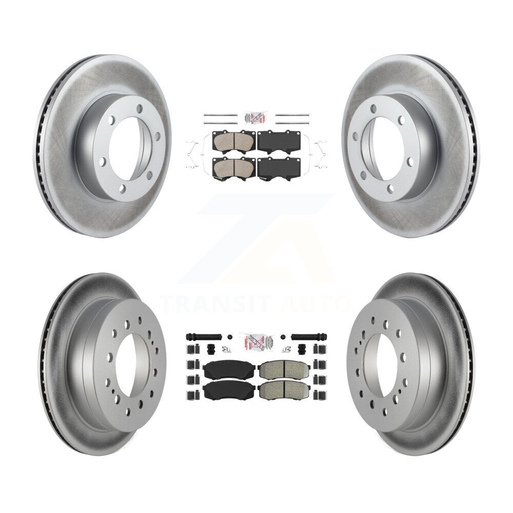 Transit Auto KGA-102722 Disc Brake Kit for 2001-2007 Toyota Sequoia - Front and Rear