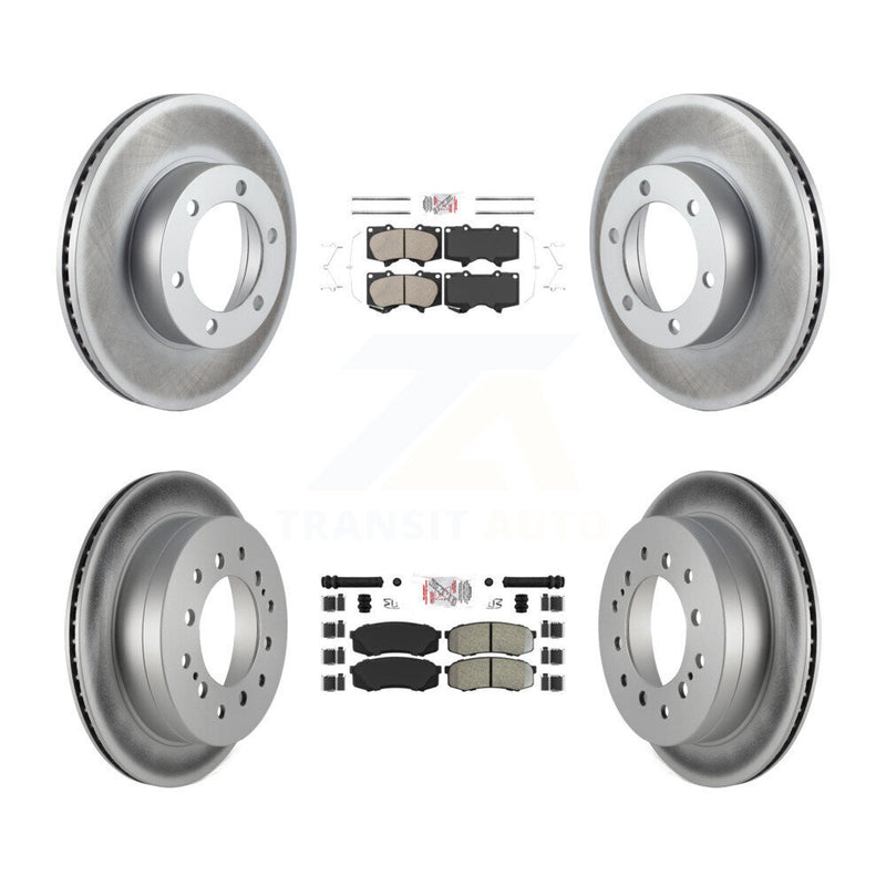 Transit Auto KGA-102722 Disc Brake Kit for 2001-2007 Toyota Sequoia - Front and Rear