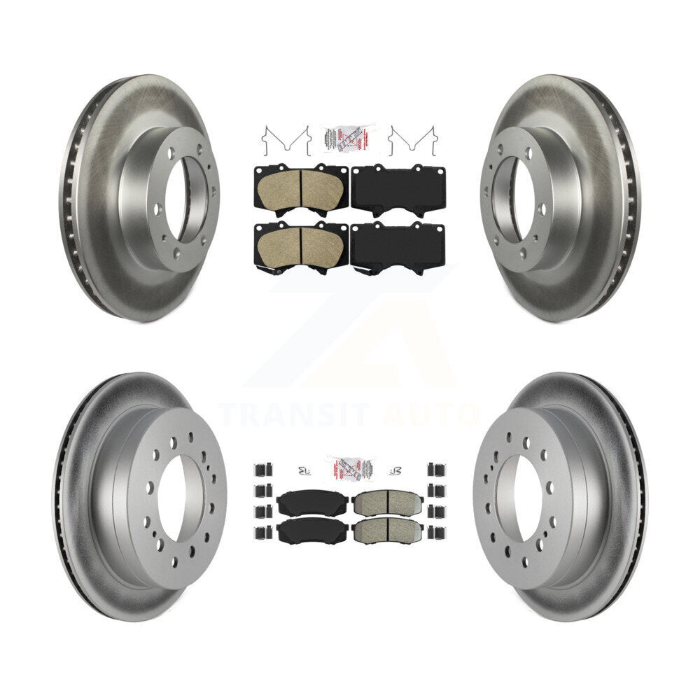 Transit Auto KGA-102723 Disc Brake Kit for 2003-2009 Toyota FJ Cruiser, Toyota 4Runner - Front and Rear