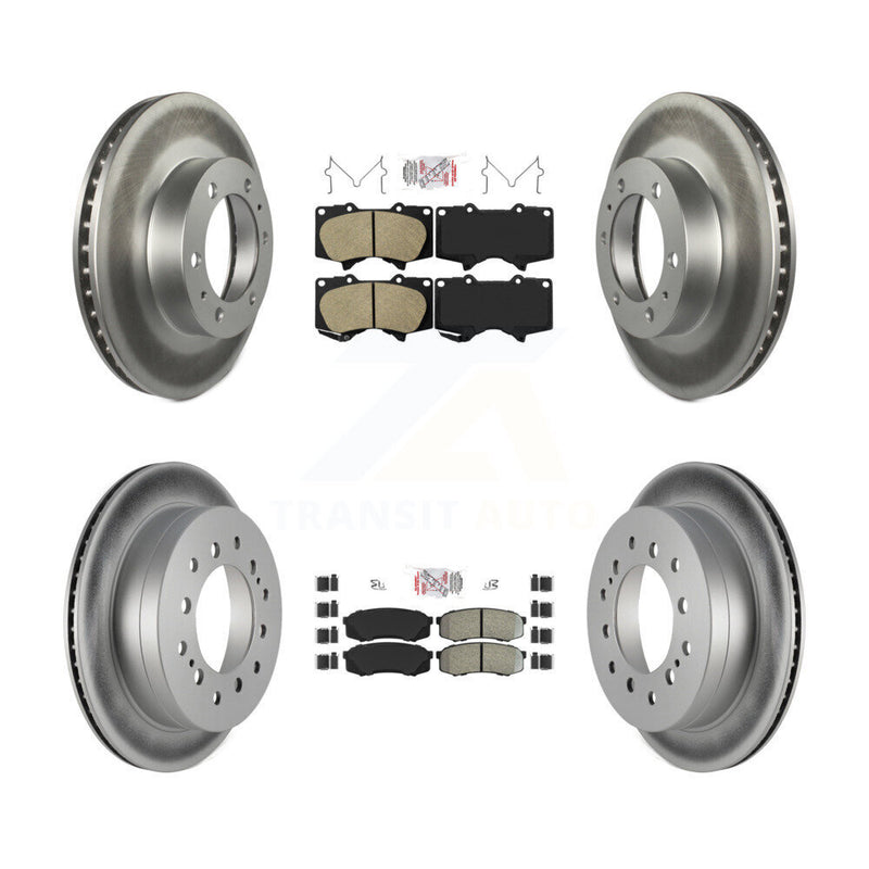 Transit Auto KGA-102723 Disc Brake Kit for 2003-2009 Toyota FJ Cruiser, Toyota 4Runner - Front and Rear