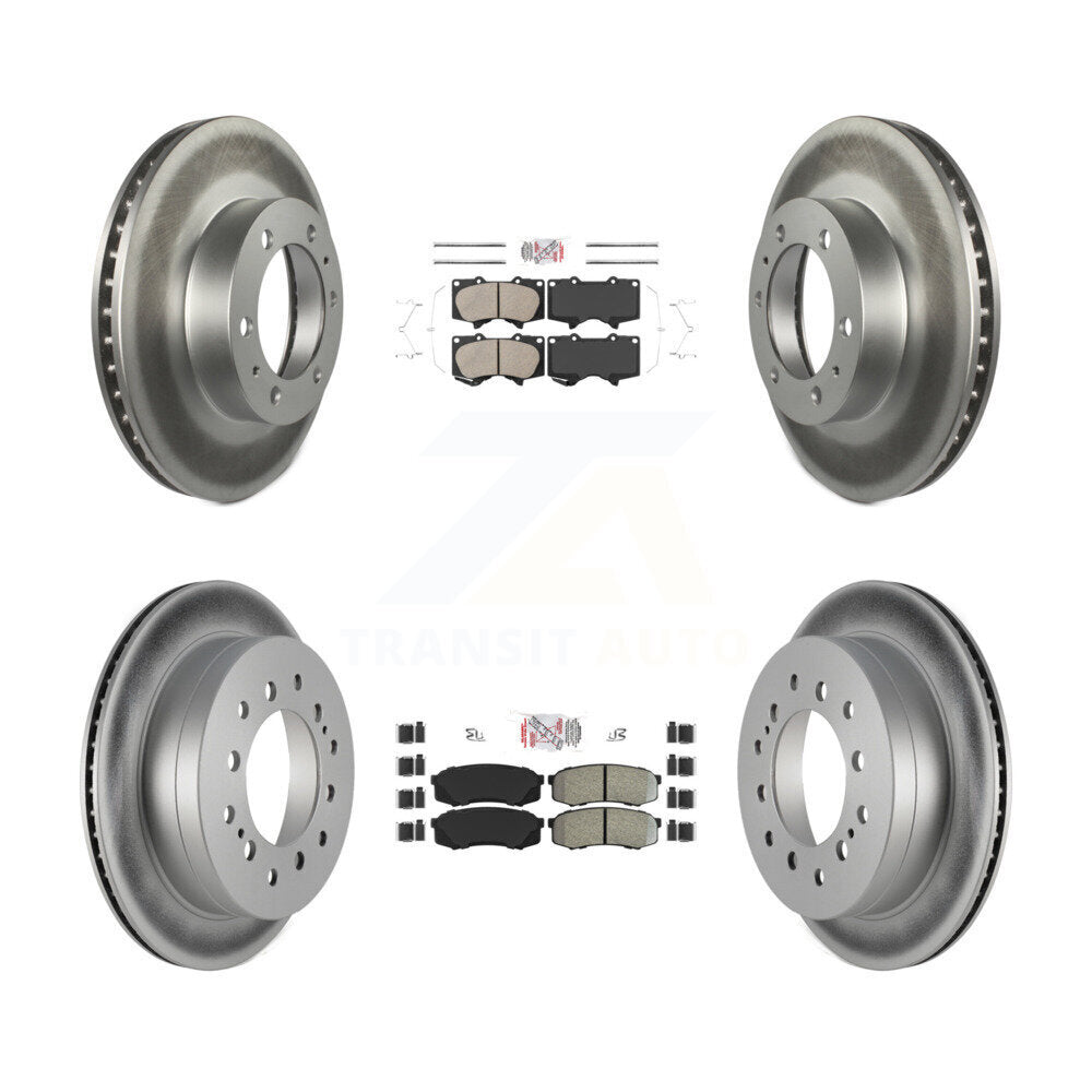 Transit Auto KGA-102724 Disc Brake Kit for 2003-2009 Toyota FJ Cruiser, Toyota 4Runner - Front and Rear