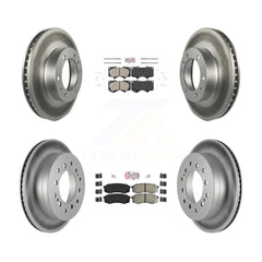 Transit Auto KGA-102724 Disc Brake Kit for 2003-2009 Toyota FJ Cruiser, Toyota 4Runner - Front and Rear