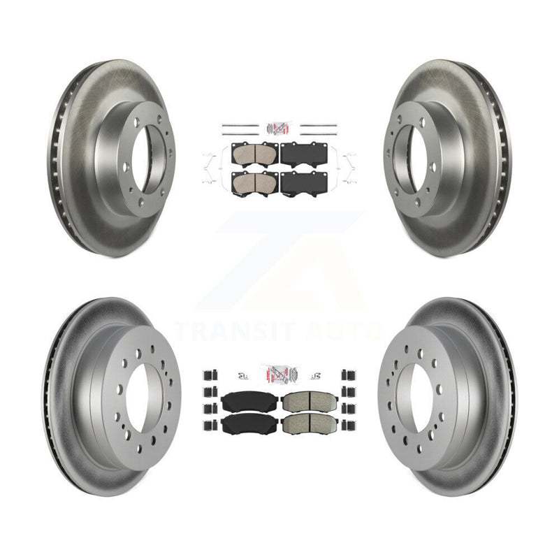 Transit Auto KGA-102724 Disc Brake Kit for 2003-2009 Toyota FJ Cruiser, Toyota 4Runner - Front and Rear