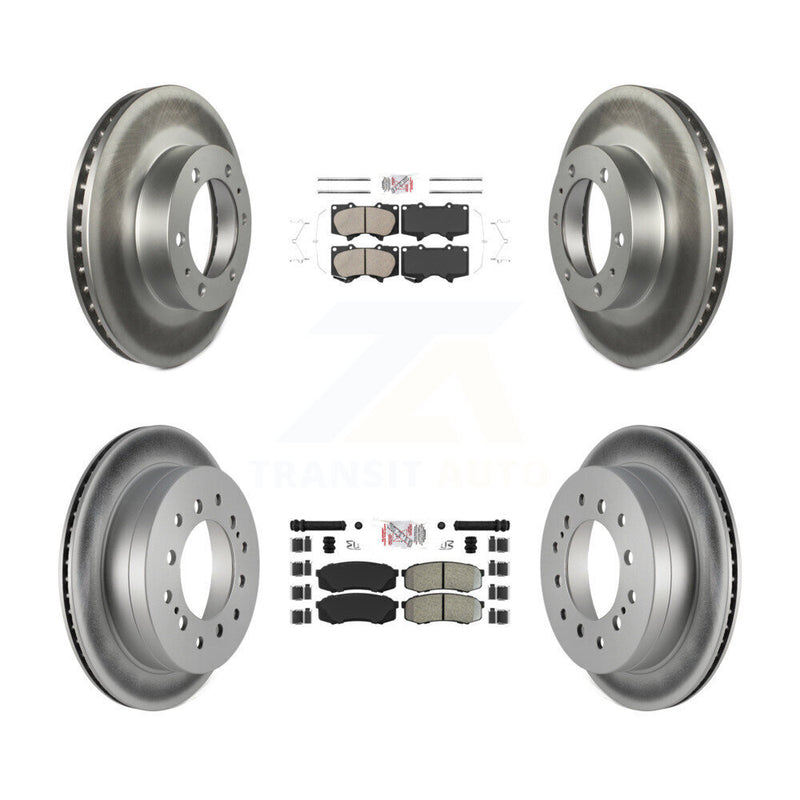 Transit Auto KGA-102726 Disc Brake Kit for 2003-2009 Toyota FJ Cruiser, Toyota 4Runner - Front and Rear