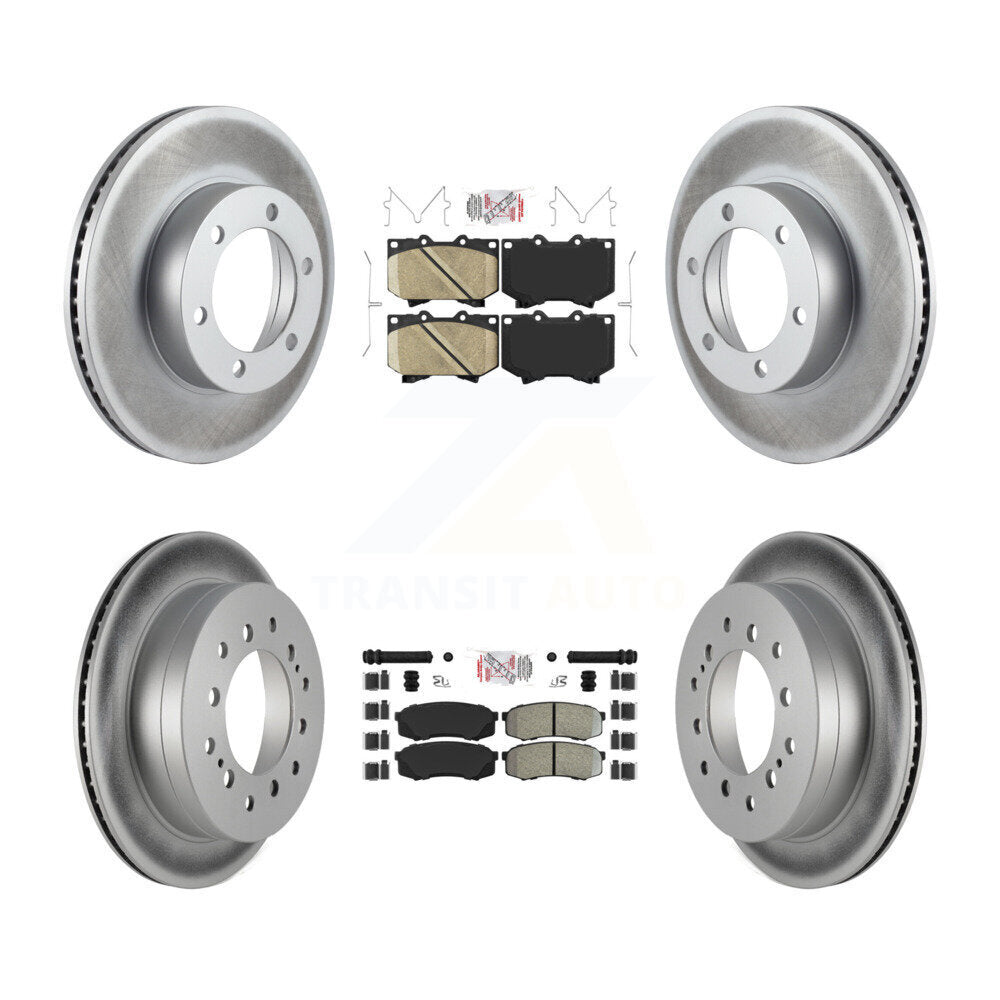 Transit Auto KGA-102728 Disc Brake Kit for 2001-2003 Toyota Sequoia - Front and Rear