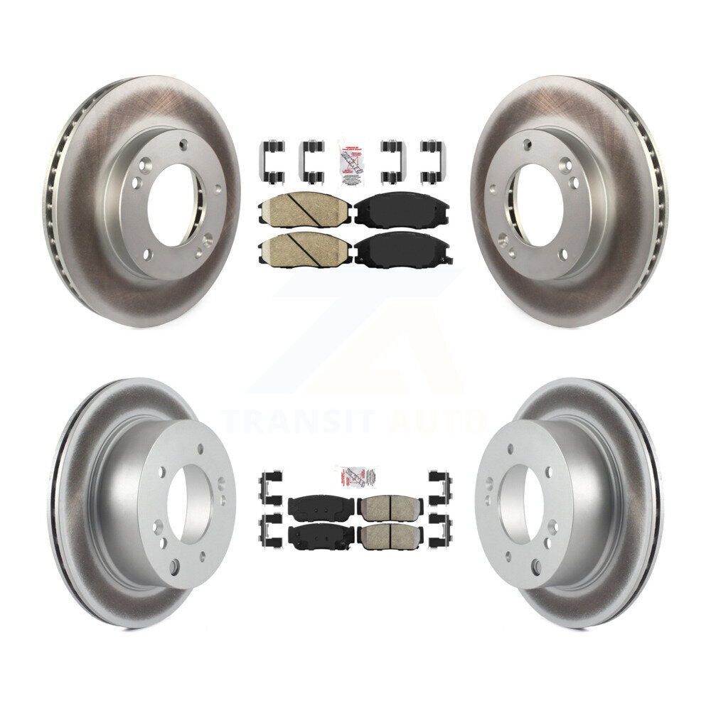 Transit Auto KGA-102752 Disc Brake Kit for 2003-2006 Kia Sorento - Front and Rear