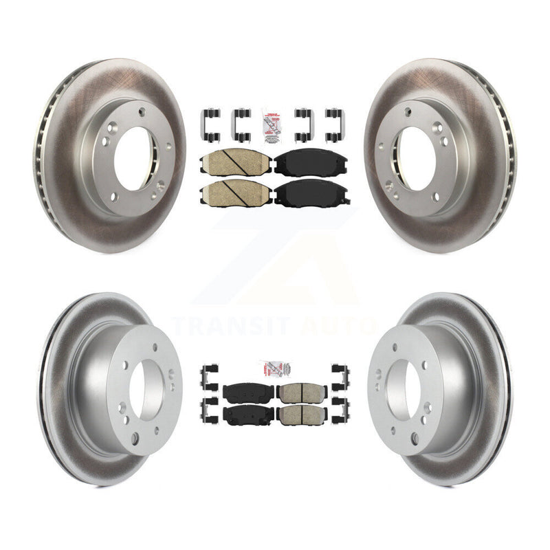 Transit Auto KGA-102752 Disc Brake Kit for 2003-2006 Kia Sorento - Front and Rear
