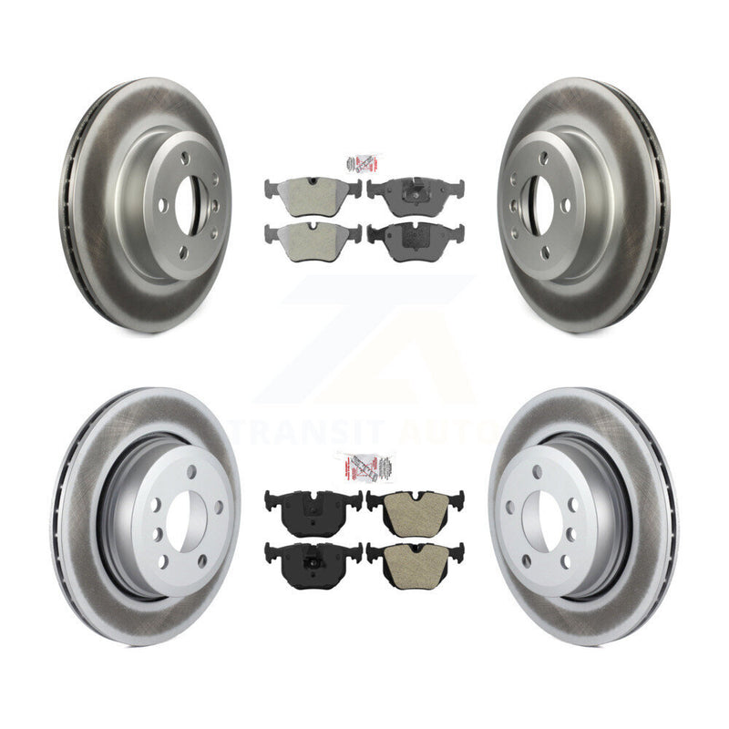 Transit Auto KGA-102756 Disc Brake Kit for 2004-2010 BMW X3 - Front and Rear