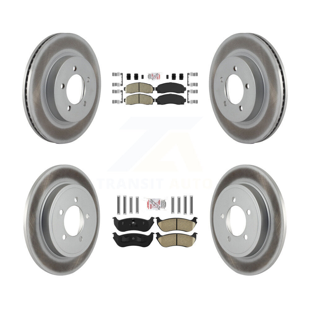 Transit Auto KGA-102759 Disc Brake Kit for 2002-2005 Ford Explorer, Mercury Mountaineer - Front and Rear