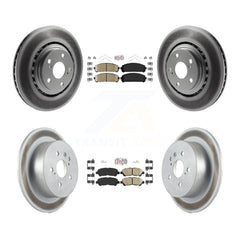 Transit Auto KGA-102762 Disc Brake Kit for 2008-2013 Toyota Highlander - Front and Rear