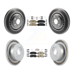 Transit Auto KGA-102763 Disc Brake Kit for 2008-2013 Toyota Highlander - Front and Rear