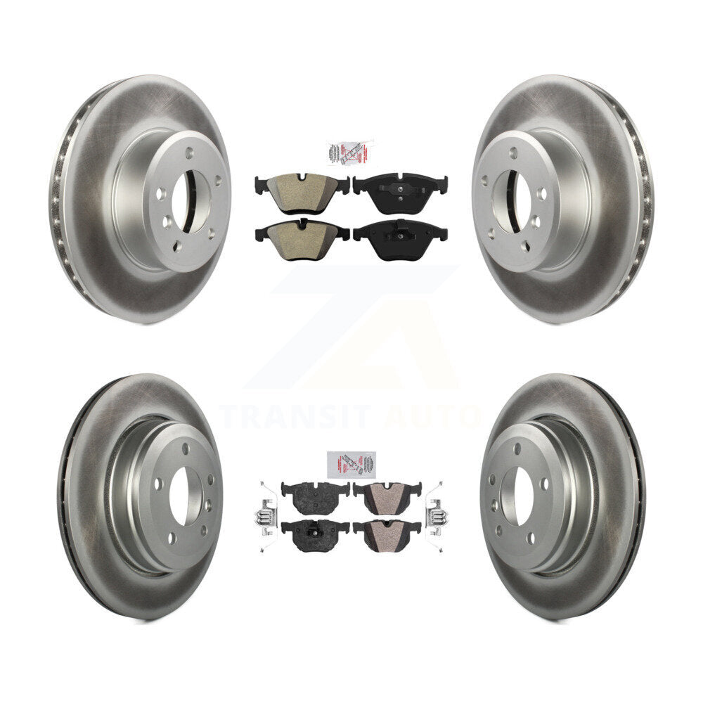 Transit Auto KGA-102766 Disc Brake Kit for 2004-2009 BMW 528i, BMW 525i, BMW 530i - Front and Rear