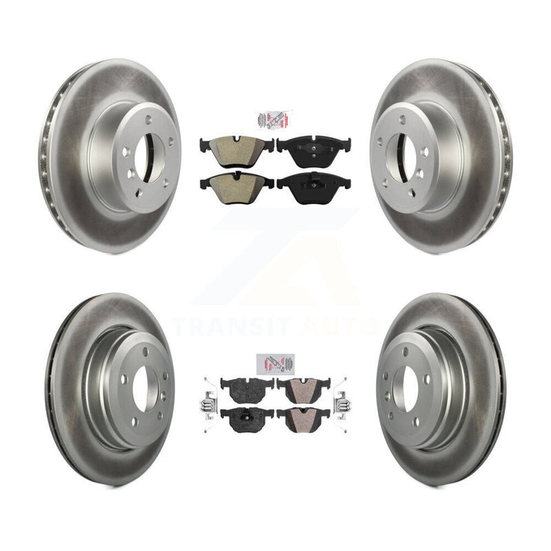 Transit Auto KGA-102766 Disc Brake Kit for 2004-2009 BMW 528i, BMW 525i, BMW 530i - Front and Rear