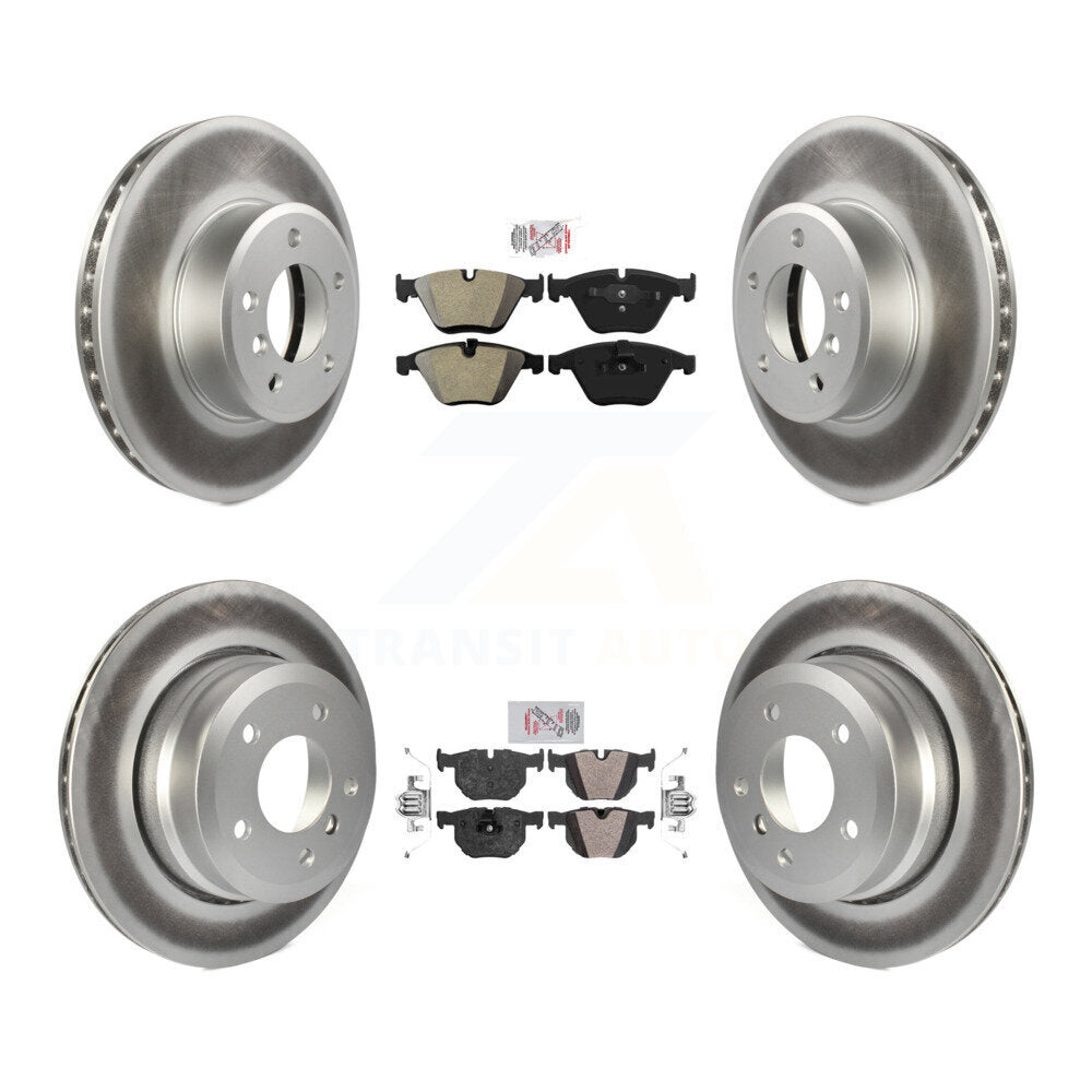 Transit Auto KGA-102767 Disc Brake Kit for 2006-2010 BMW 528i, BMW 528i xDrive and More - Front and Rear