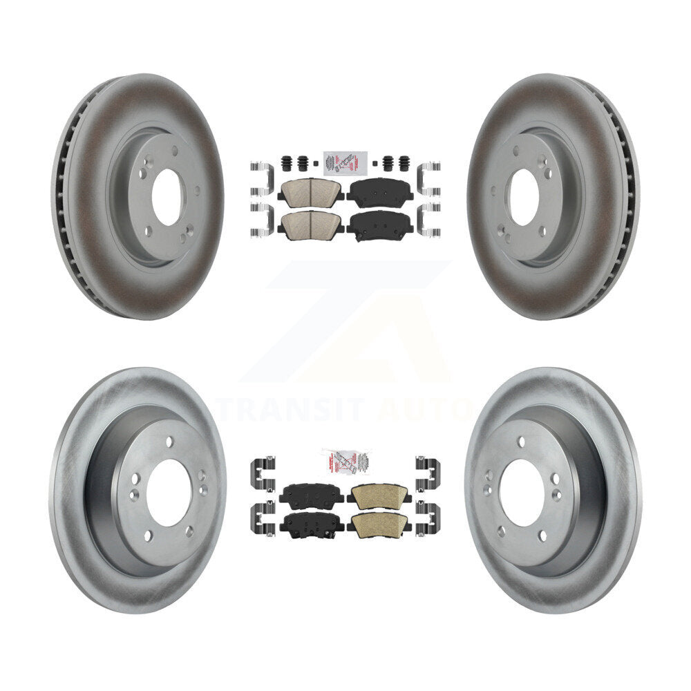 Transit Auto KGA-102769 Disc Brake Kit for 2014-2017 Kia Rondo - Front and Rear