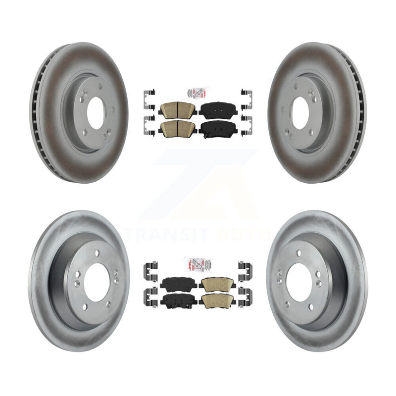 Transit Auto KGA-102770 Disc Brake Kit for 2014-2017 Kia Rondo - Front and Rear
