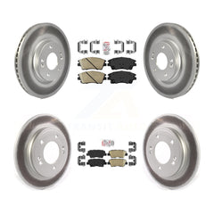 Transit Auto KGA-102771 Disc Brake Kit for 2017-2020 Hyundai Elantra - Front and Rear
