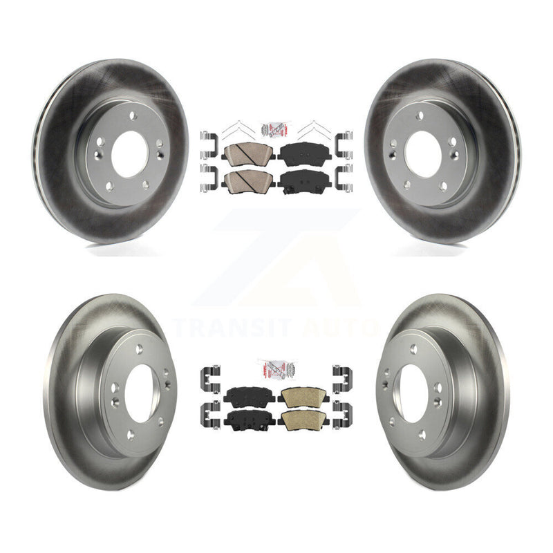 Transit Auto KGA-102773 Disc Brake Kit for 2017-2020 Hyundai Elantra - Front and Rear