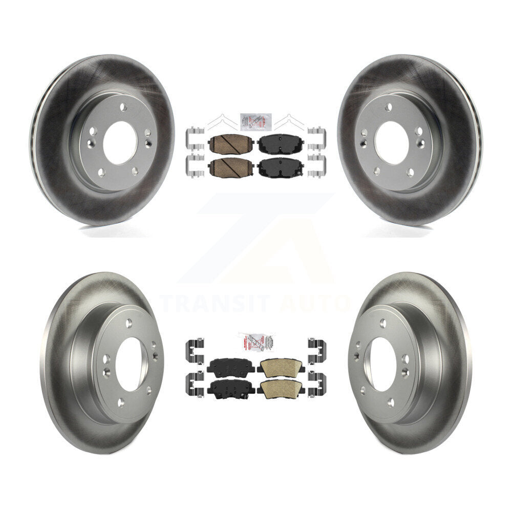 Transit Auto KGA-102775 Disc Brake Kit for 2017-2023 Kia Forte, Hyundai Kona and More - Front and Rear