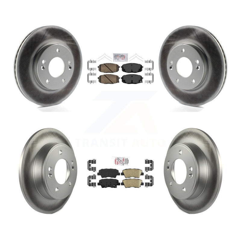 Transit Auto KGA-102775 Disc Brake Kit for 2017-2023 Kia Forte, Hyundai Kona and More - Front and Rear