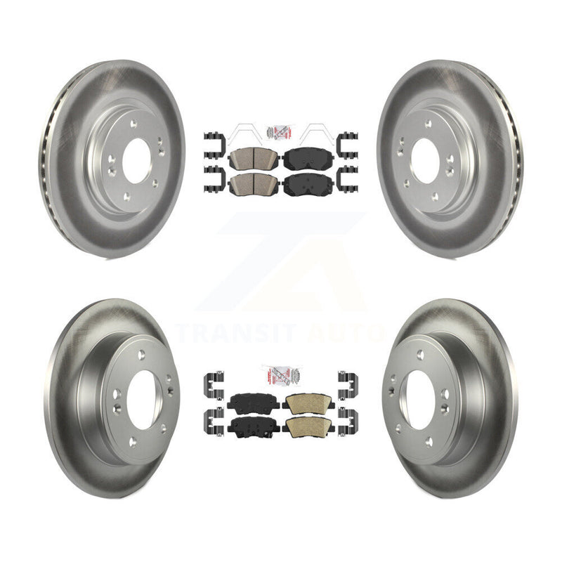 Transit Auto KGA-102776 Disc Brake Kit for 2021 Kia Forte5 - Front and Rear