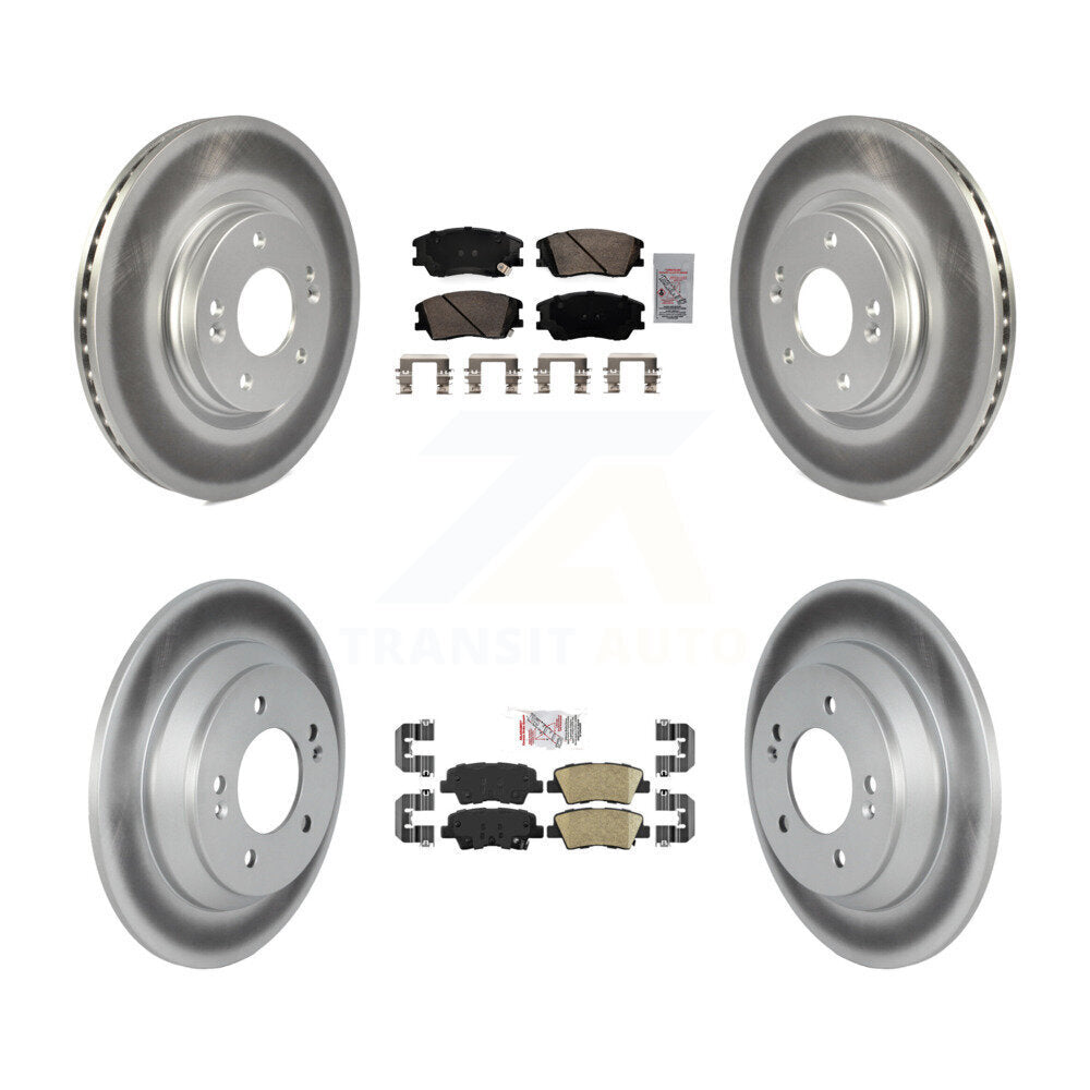 Transit Auto KGA-102784 Disc Brake Kit for 2020-2022 Kia Soul - Front and Rear