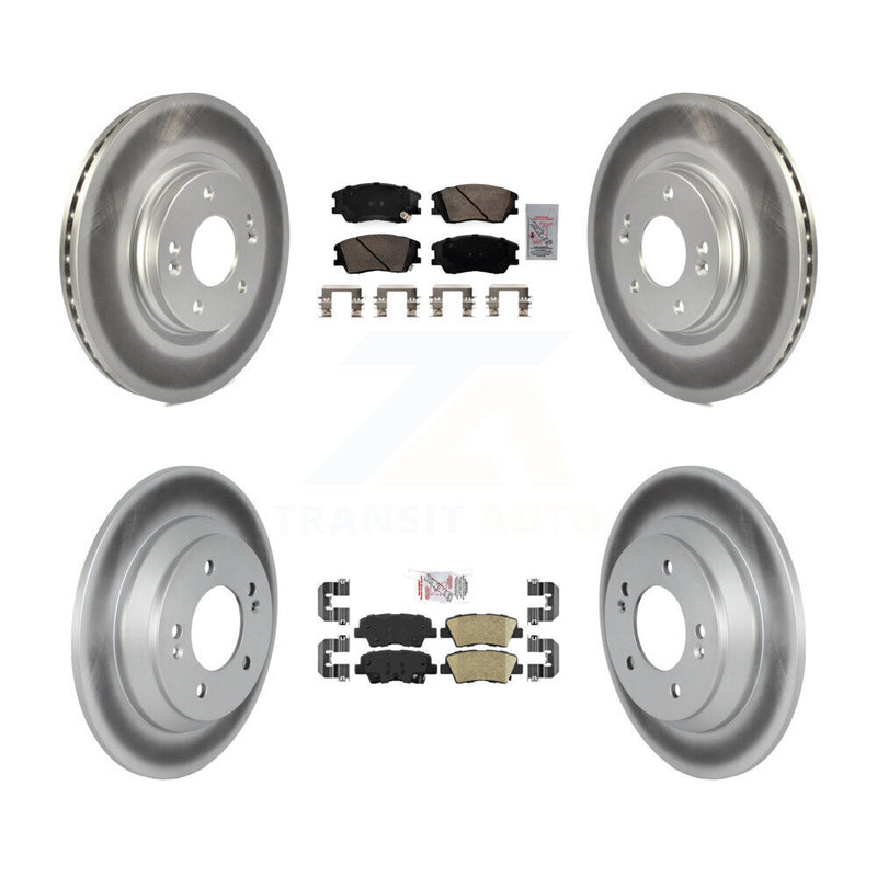 Transit Auto KGA-102784 Disc Brake Kit for 2020-2022 Kia Soul - Front and Rear