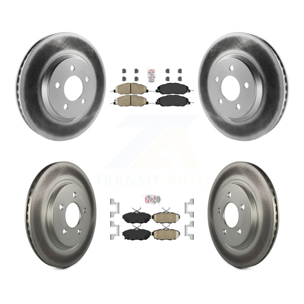 Transit Auto KGA-102788 Disc Brake Kit for 2011-2014 Ford Mustang - Front and Rear