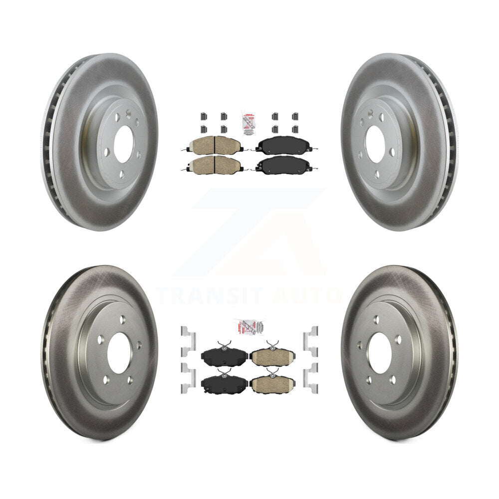 Transit Auto KGA-102790 Disc Brake Kit for 2011-2014 Ford Mustang - Front and Rear