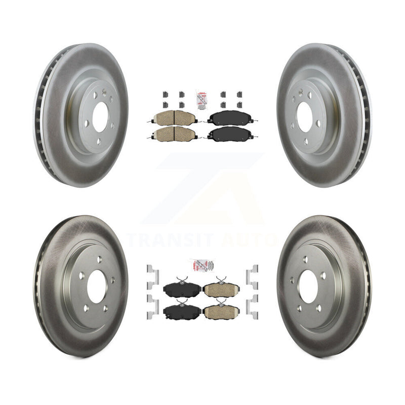 Transit Auto KGA-102790 Disc Brake Kit for 2011-2014 Ford Mustang - Front and Rear