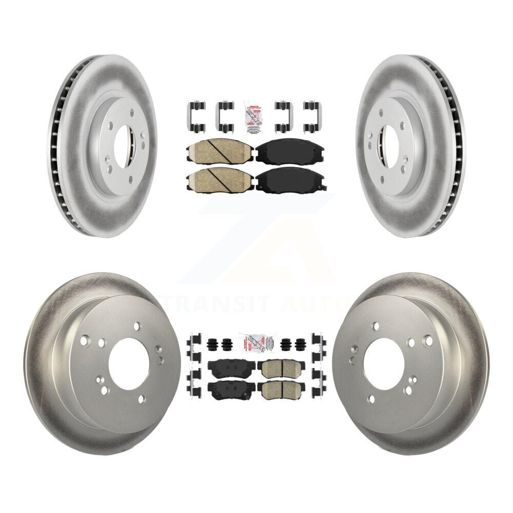 Transit Auto KGA-102795 Disc Brake Kit for 2001-2006 Hyundai Santa Fe - Front and Rear
