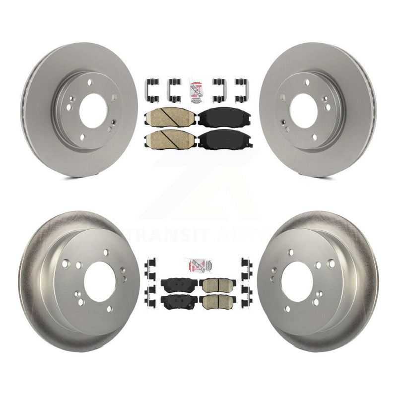 Transit Auto KGA-102796 Disc Brake Kit for 2001-2006 Hyundai Santa Fe - Front and Rear