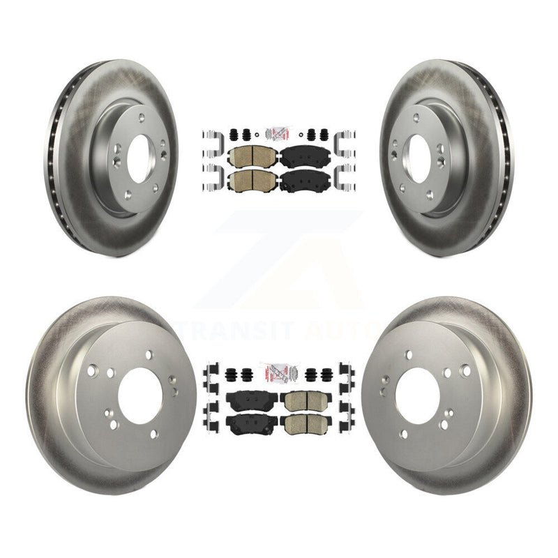 Transit Auto KGA-102814 Disc Brake Kit for 2005-2010 Hyundai Tucson, Kia Sportage - Front and Rear
