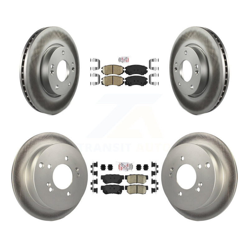 Transit Auto KGA-102815 Disc Brake Kit for 2005-2010 Hyundai Tucson, Kia Sportage - Front and Rear